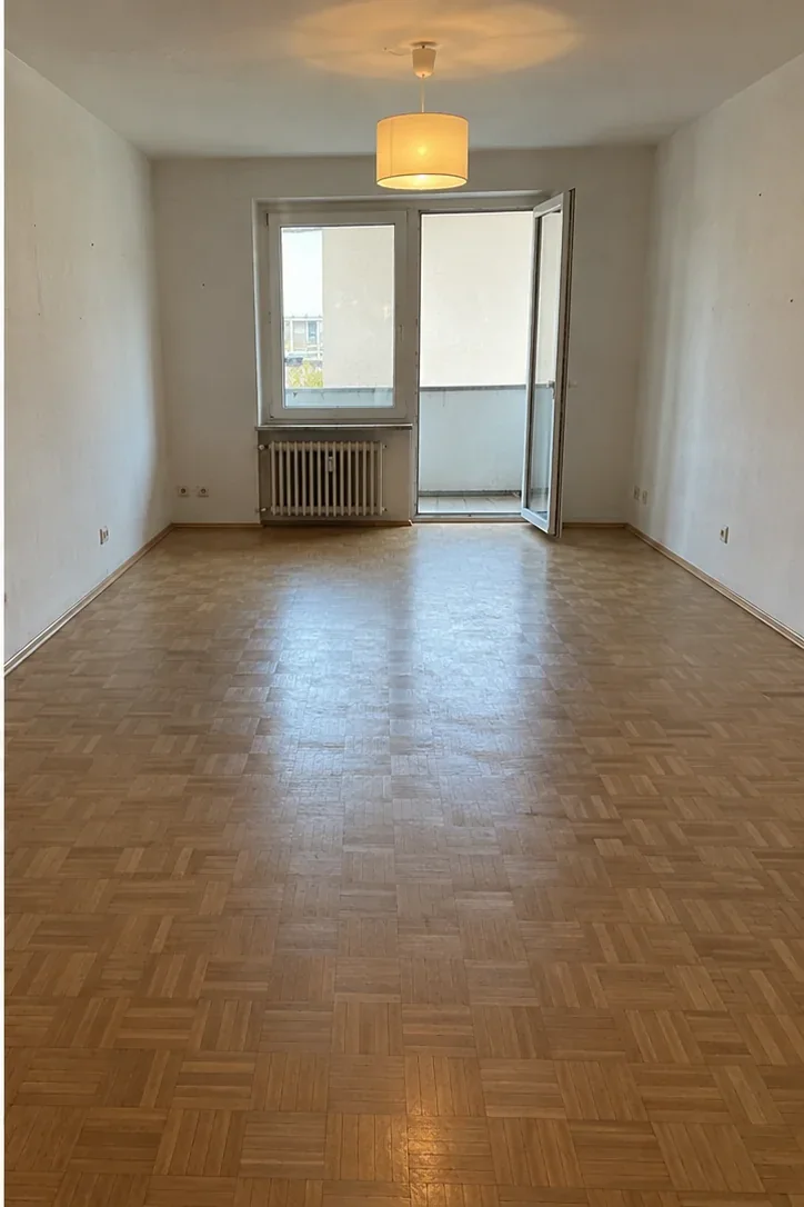 Geräumter Zustand nach der Räumung