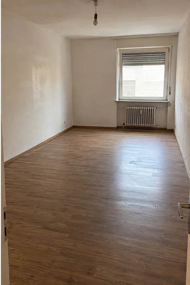 Geräumter Zustand nach der Räumung